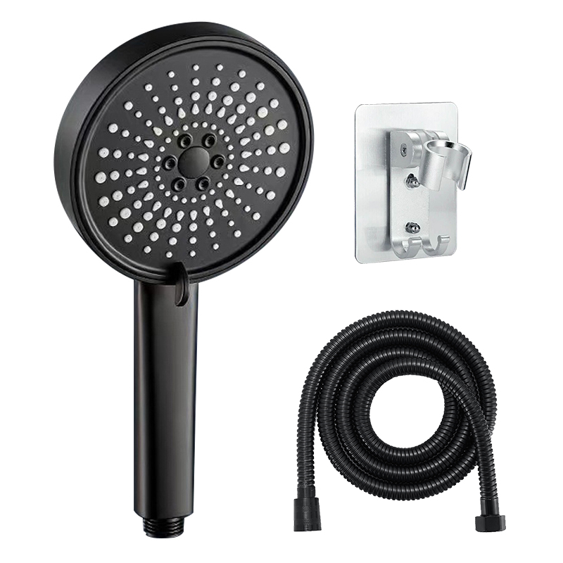 Home Bathroom Set - 5モードシャワーヘッドシャワーヘッドセット大型ラウンド高圧ポータブル節水レインアーティチョーク浴室蛇口アクセサリーセットトイレ