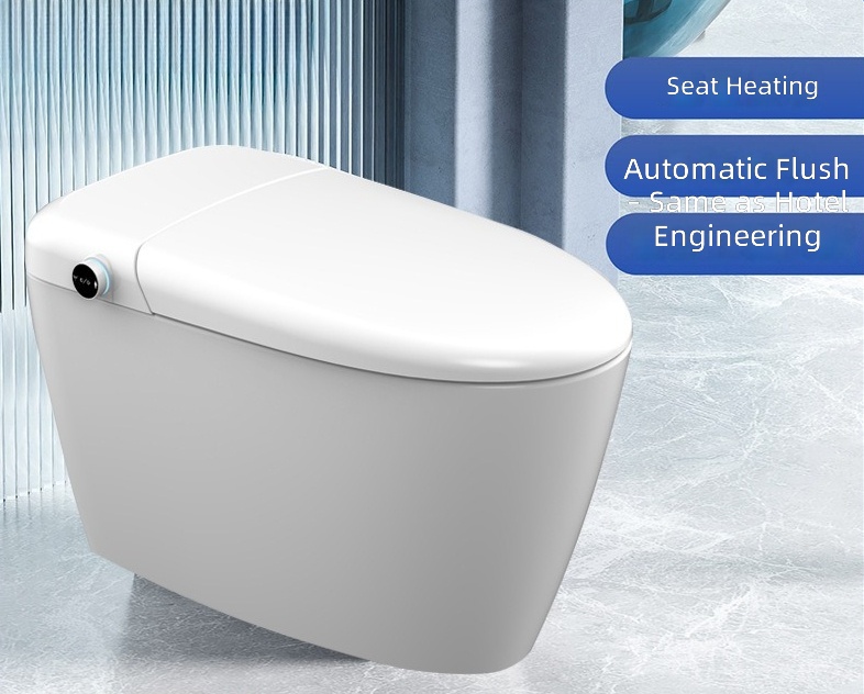 Home For Bathroom - 加熱式スマート便座、自動洗浄、停電時洗浄機能、家庭・ホテル・アパート用、暖かく快適なバスルームのアップグレード