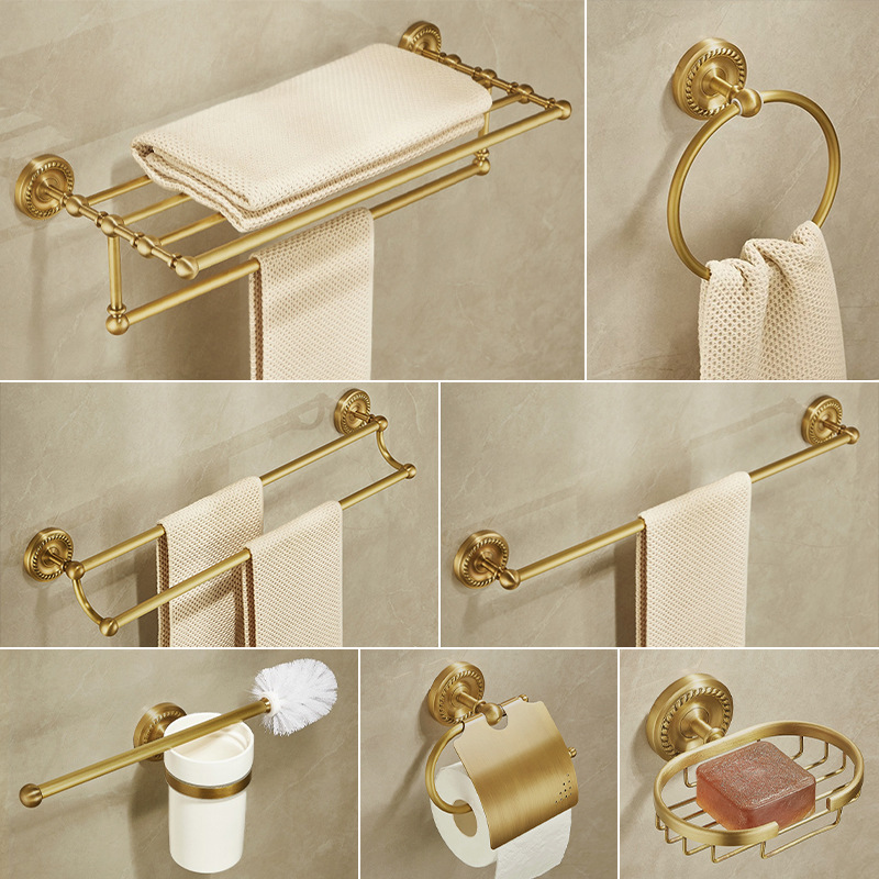 Home Hardware Bathroom Accessories - 北欧スタイルの金属製タオルラック、バスルーム収納ラック、トイレットペーパーラック、バスルームハードウェアセット、バスルームアクセサリー、家の装飾
