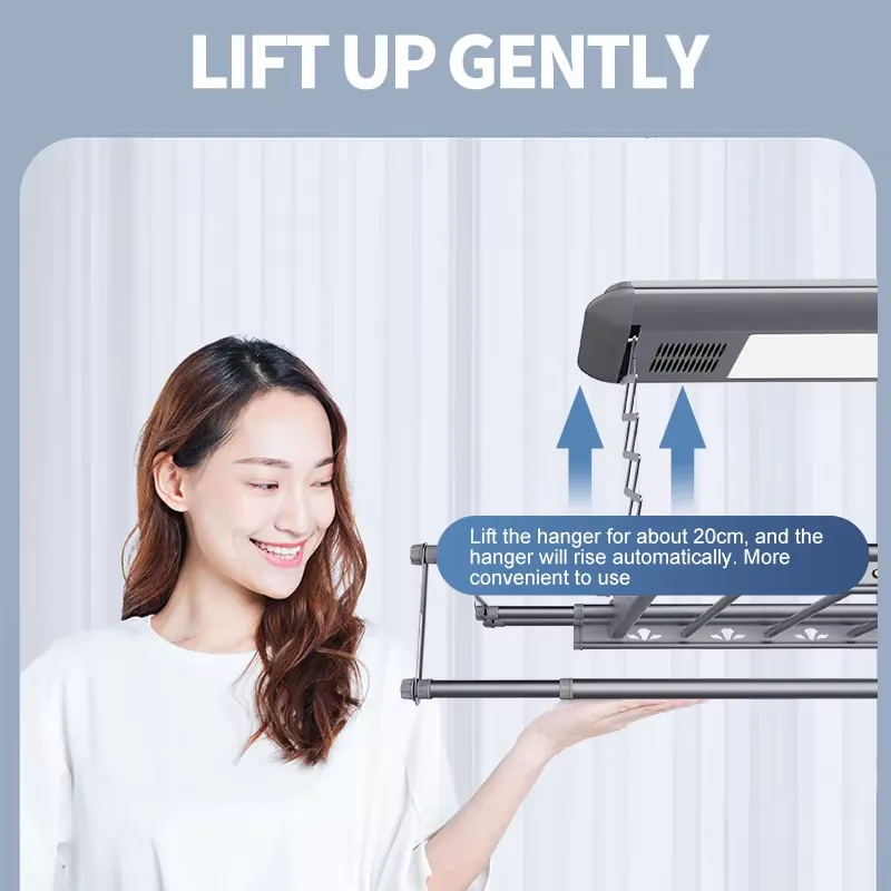 スマートホーム1m電動折りたたみ式乾燥ラック、ヒート式バルコ - Home For Bathroom のレビューと価格