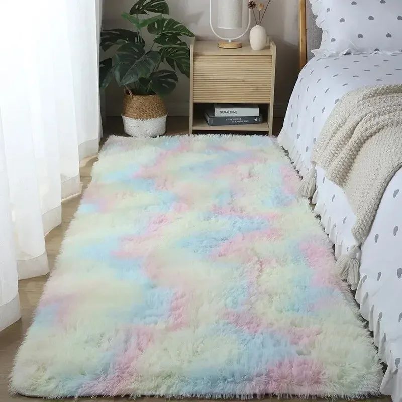 VIKAMA ノンスリッププラッシュふわふわラグ ソフトベッ - Home Bathroom Rugs のレビューと価格