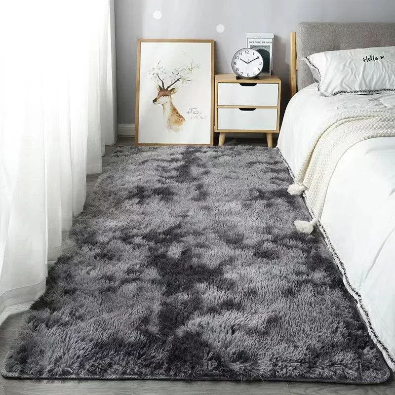 VIKAMA ノンスリッププラッシュふわふわラグ ソフトベッ - Home Bathroom Rugs のレビューと価格