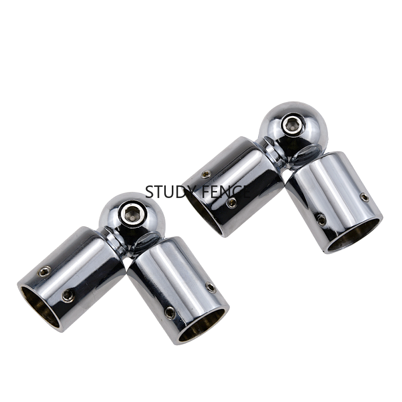 2 個亜鉛合金ラウンドチューブコネクタガラスドアプルロッド浴 - Home Hardware Bathroom Accessories のレビューと価格