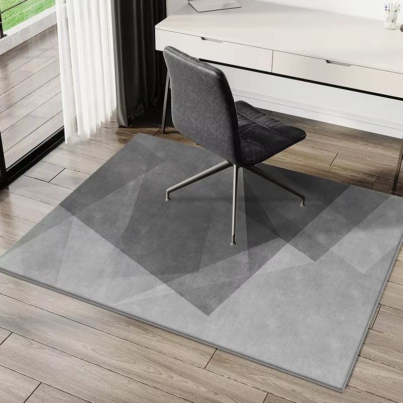 VIKAMA モダンな幾何学模様の椅子フロアマットオフィスコ - Home Bathroom Rugs のレビューと価格