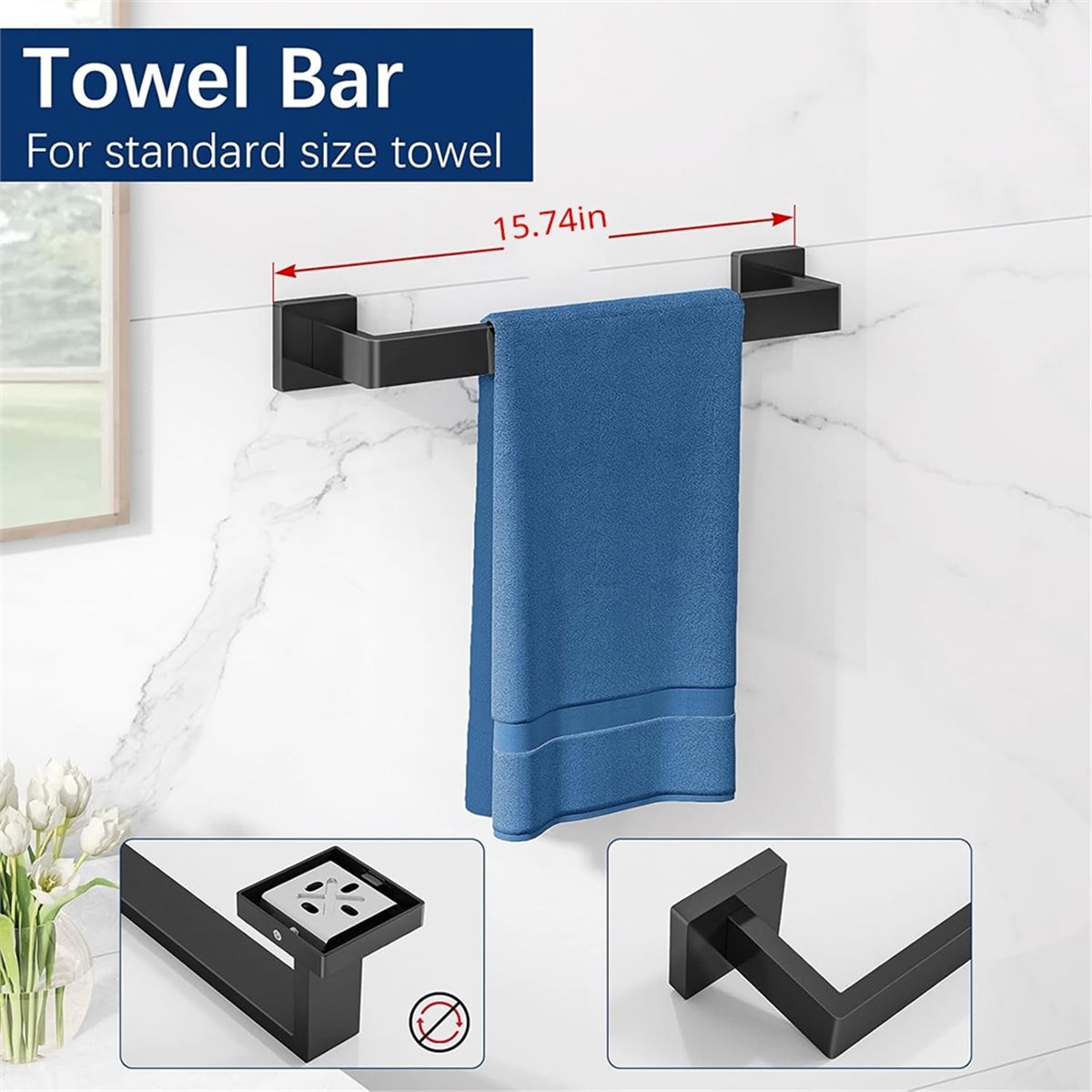 ホームツール 5個入り バスルームハードウェアアクセサリーセ - Home Hardware Bathroom Accessories のレビューと価格