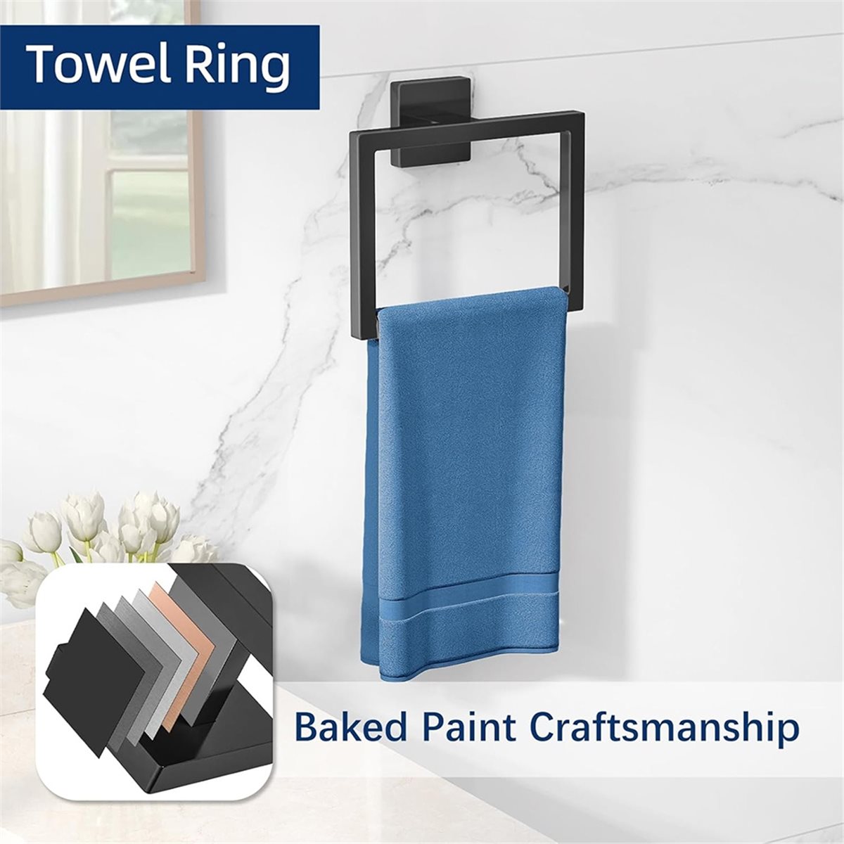 ホームツール 5個入り バスルームハードウェアアクセサリーセ - Home Hardware Bathroom Accessories のレビューと価格
