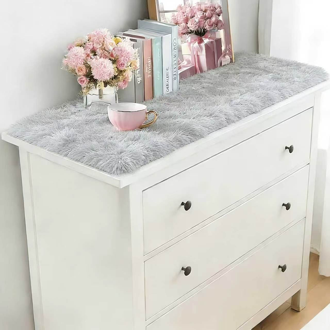 VIKAMA グラデーションプラッシュカーペット高級化粧台テ - Home Made Bathroom Vanity のレビューと価格