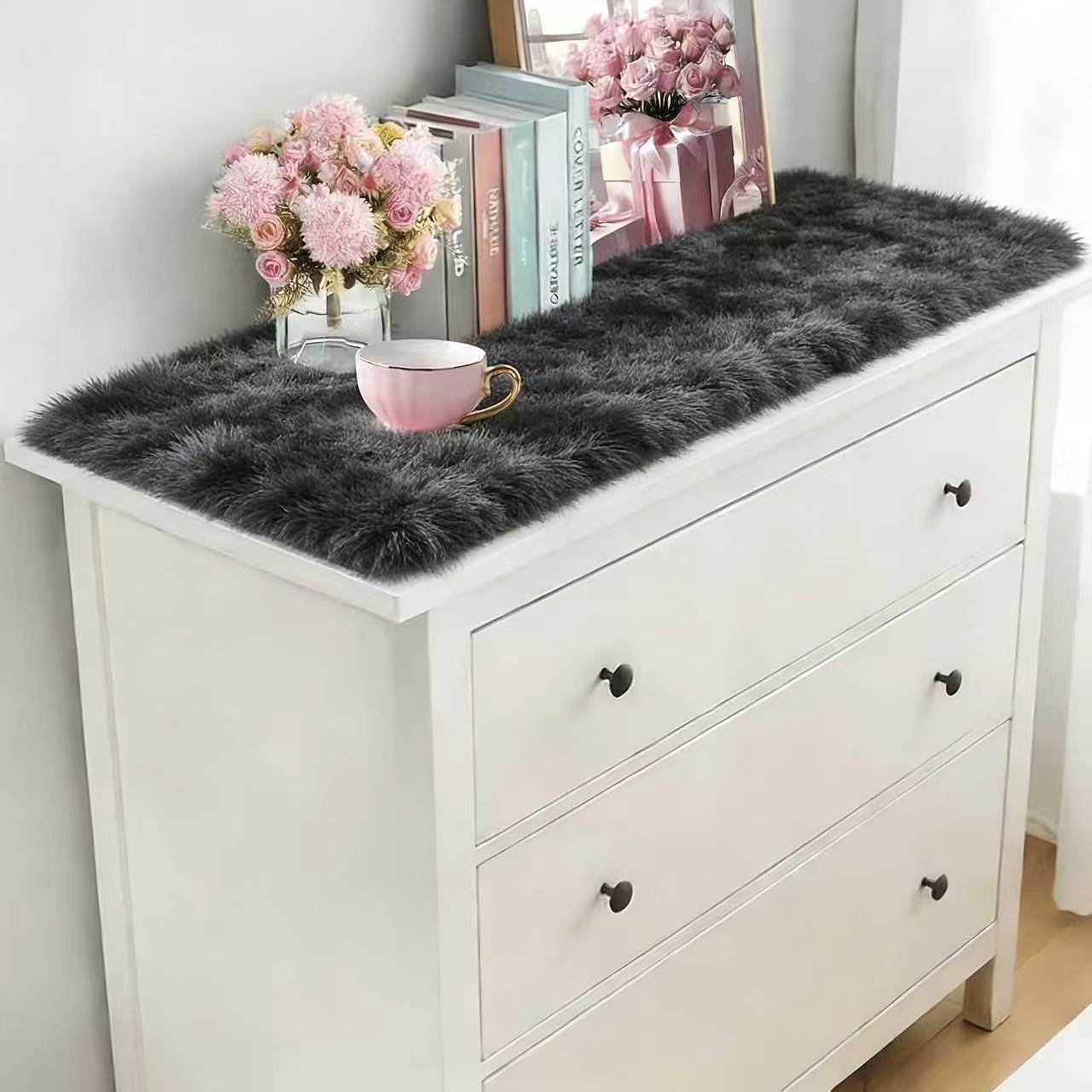 VIKAMA グラデーションプラッシュカーペット高級化粧台テ - Home Made Bathroom Vanity のレビューと価格
