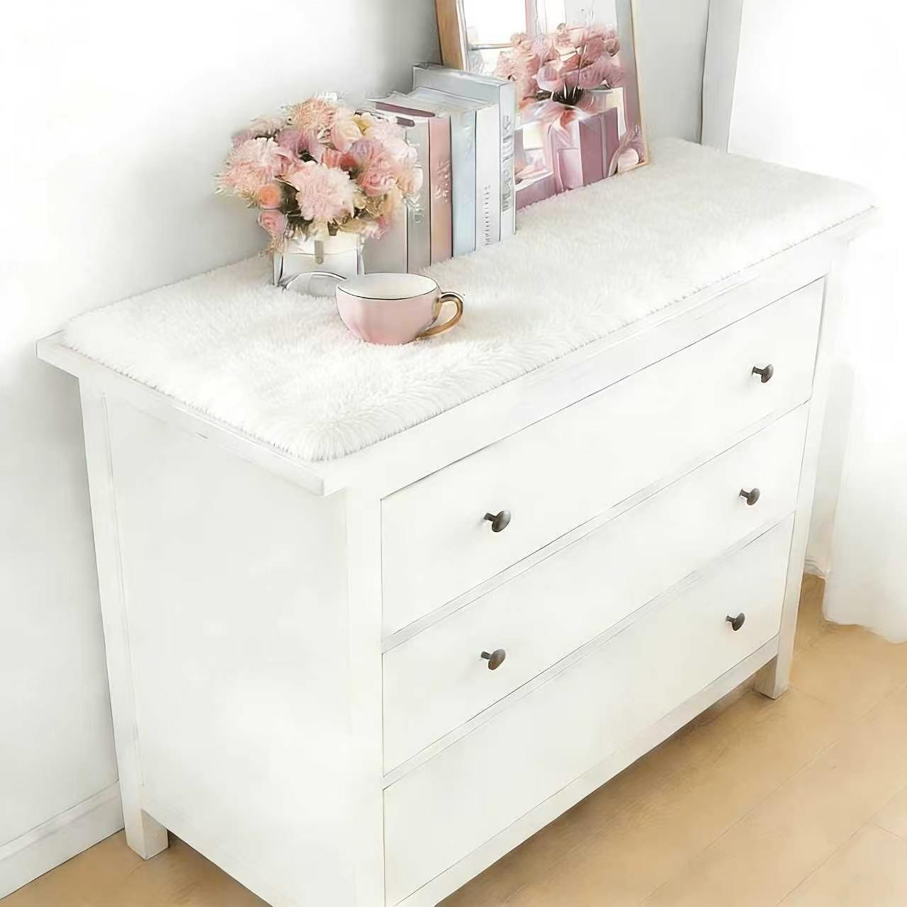 VIKAMA グラデーションプラッシュカーペット高級化粧台テ - Home Made Bathroom Vanity のレビューと価格