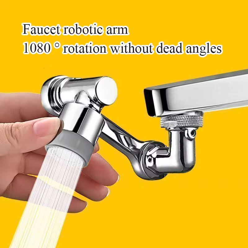 ユニバーサル1080 ° 回転可能な調節可能な蛇口機械式延長 - Basin Mixer Tap のレビューと価格