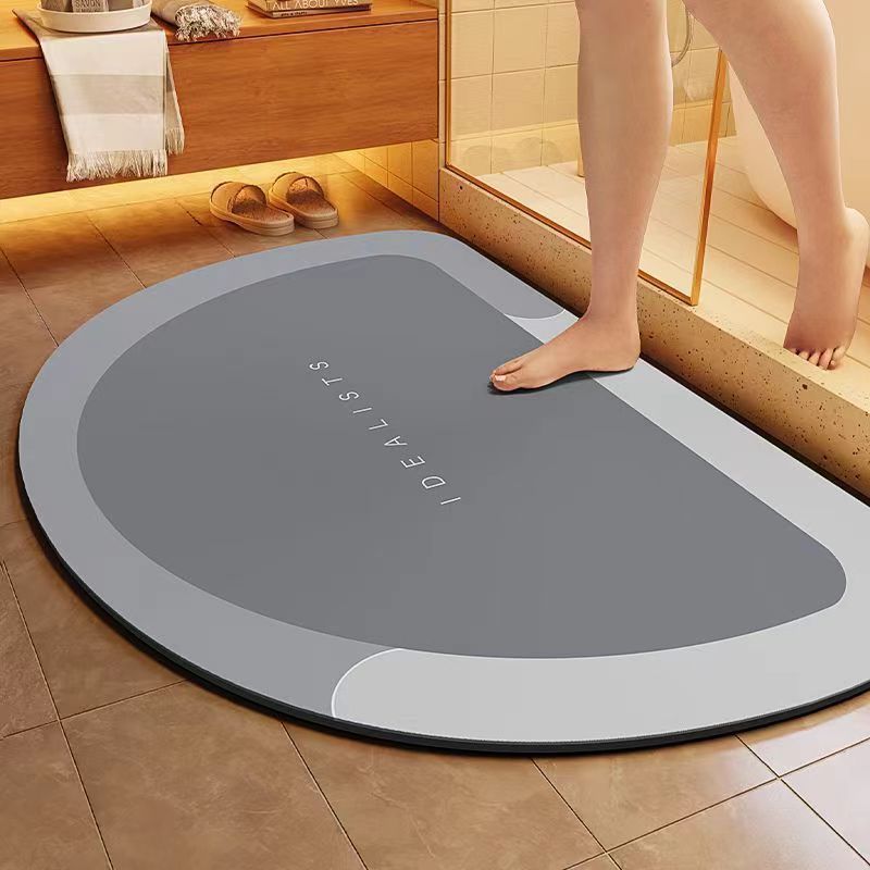 VIKAMA モダンなミニマリストシルト泥フロアマット速乾性 - Home Made Bathroom Vanity のレビューと価格
