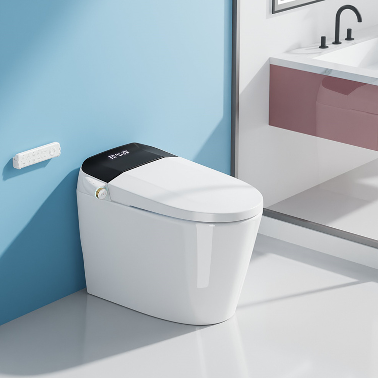 家庭装飾浴室スマート電子自動洗浄センサー付き水洗トイレ - Home For Bathroom のレビューと価格