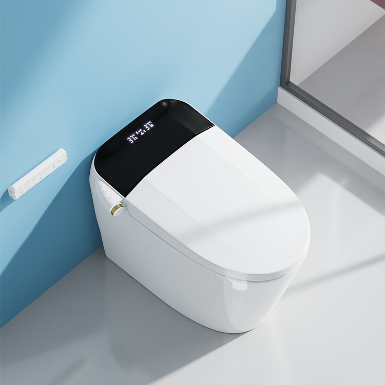 家庭装飾浴室スマート電子自動洗浄センサー付き水洗トイレ - Home For Bathroom のレビューと価格