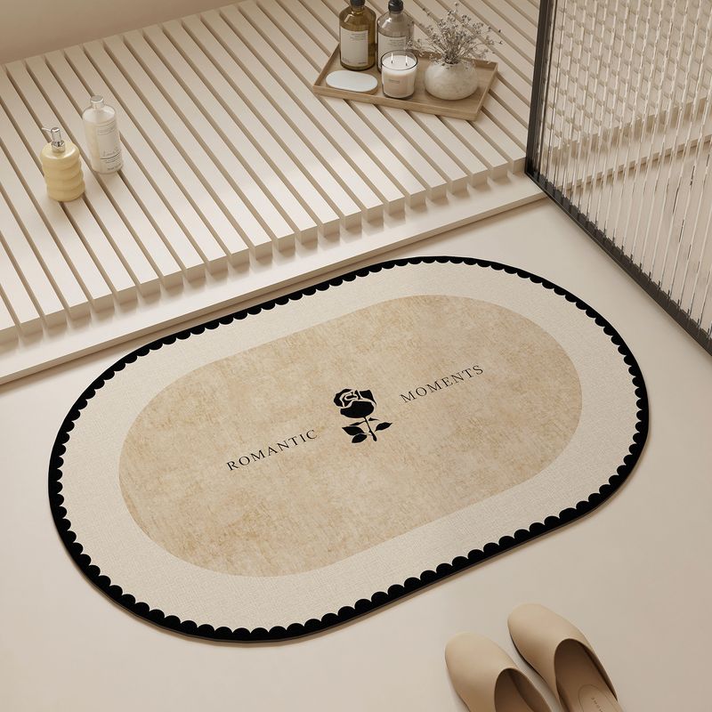 VIKAMA クラウドウェーブパターン型バスルームマット、超 - Home Made Bathroom Vanity のレビューと価格
