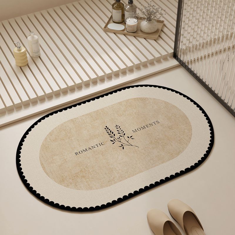 VIKAMA クラウドウェーブパターン型バスルームマット、超 - Home Made Bathroom Vanity のレビューと価格