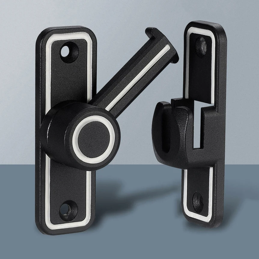照明納屋ドアラッチロック、スライドロック、90度直角、バスル - Home Hardware Bathroom Accessories のレビューと価格