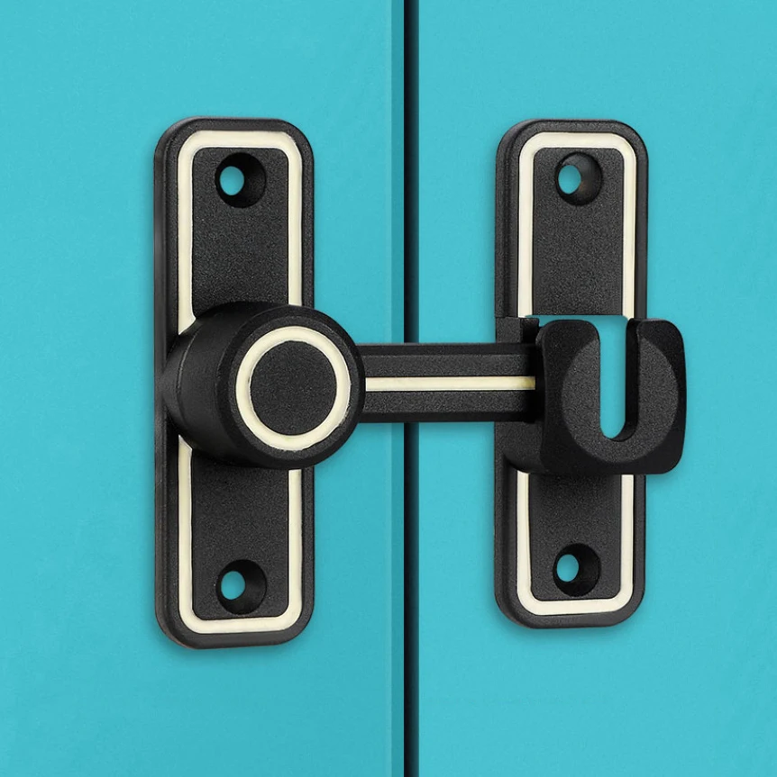 照明納屋ドアラッチロック、スライドロック、90度直角、バスル - Home Hardware Bathroom Accessories のレビューと価格