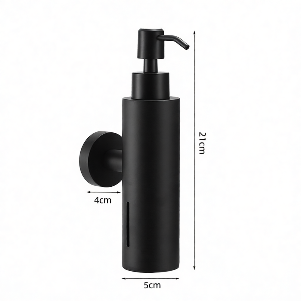 手動ソープディスペンサー ステンレス製 浴室壁掛けローション - Home Hardware Bathroom Accessories のレビューと価格
