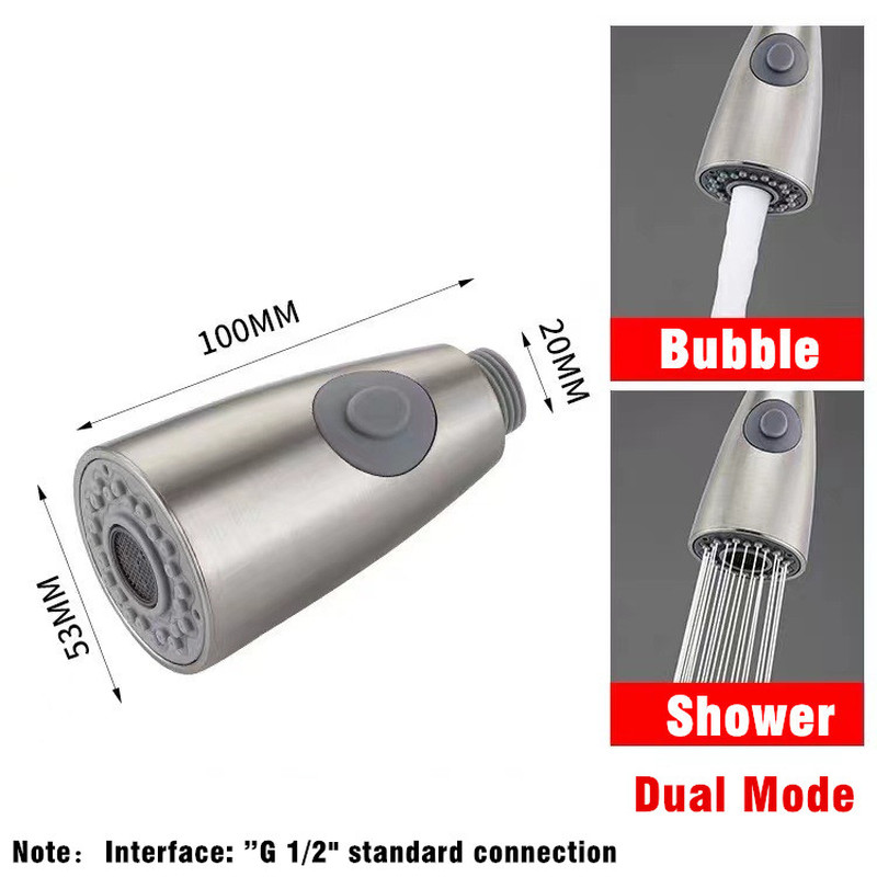 蛇口をスプレーするキッチンの蛇口,2モード,メッキ,バスルー - Basin Mixer Tap のレビューと価格
