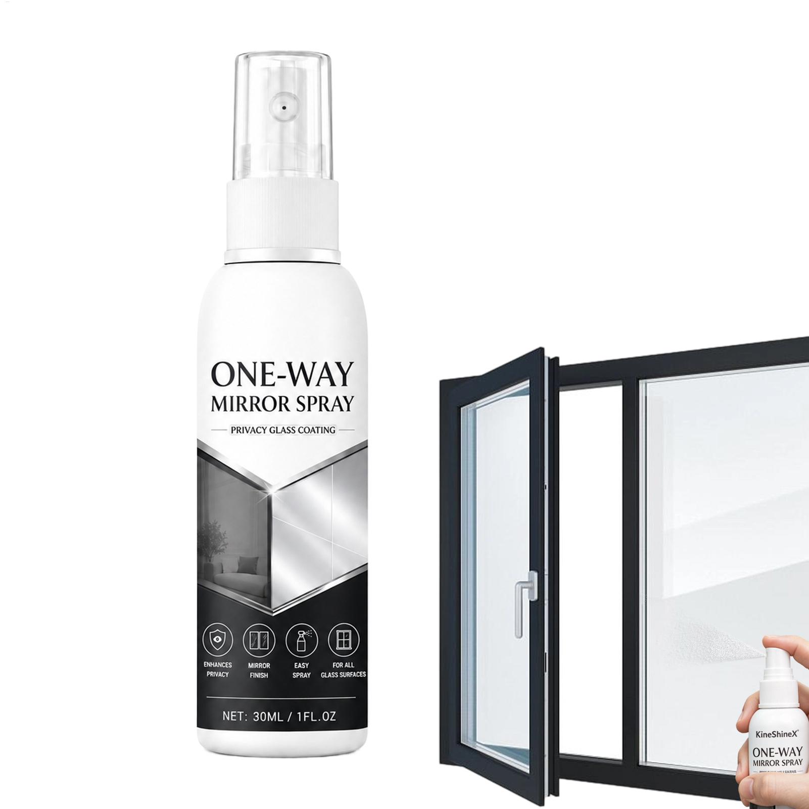 ミラーエフェクトウィンドウスプレー 30ml 一時的に剥がせ - Home Bathroom Window Tint のレビューと価格