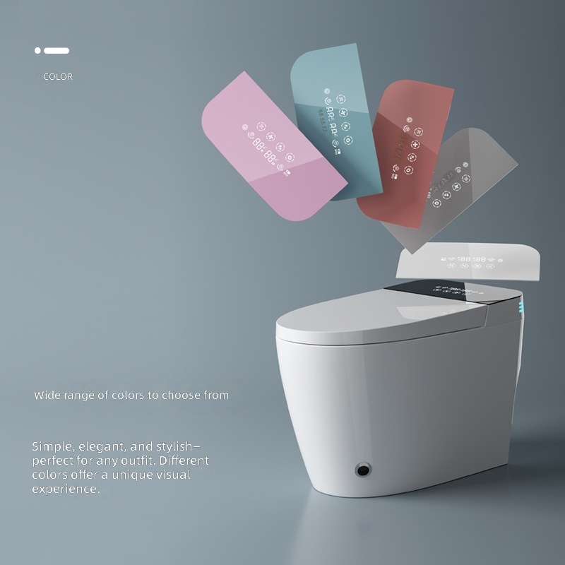 スマートトイレ、ピンク、オールインワン自動、水圧制限なし、サ - Home For Bathroom のレビューと価格