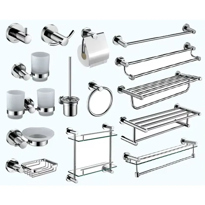 高品質バスルームアクセサリーセット SUS304 ステンレス - Home Hardware Bathroom Accessories のレビューと価格
